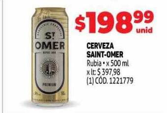 Makro Cerveza saint omer oferta