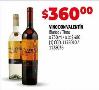 Makro Vino don valentin oferta