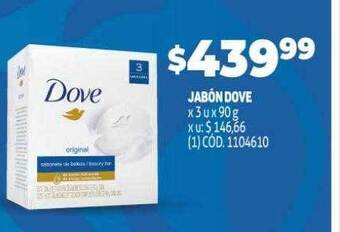 Makro Jabon dove oferta