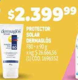 Makro Protector solar dermaglos oferta