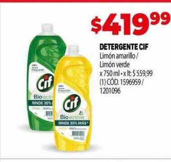 Makro Detergente cif oferta