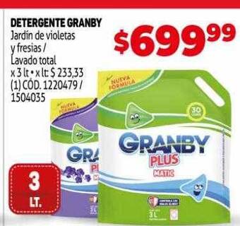 Makro Detergente granby oferta