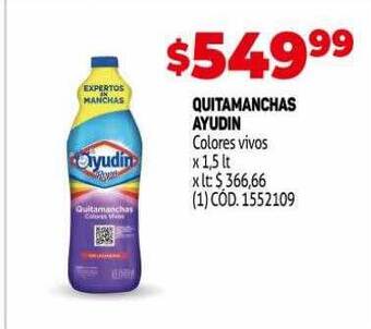 Makro Quitamanchas ayudin oferta
