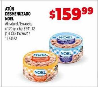 Makro Atún desmenuzado noel oferta