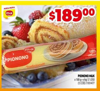 Makro Pionono m&k oferta