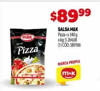 Makro Salsa m&k pizza oferta