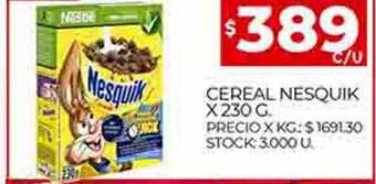 Supermercados DIA Cereal nesquik oferta