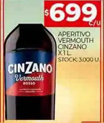 Supermercados DIA Aperitivo vermouth cinzano oferta