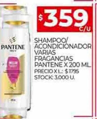 Supermercados DIA Shampoo acondicionador varias fragancias pantene oferta