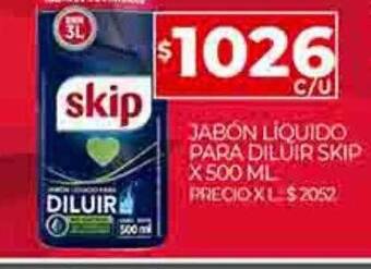 Supermercados DIA Jabón líquido para diluir skip oferta