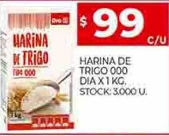 Supermercados DIA Harina de trigo 000 dia oferta