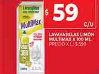 Supermercados DIA Lavavajillas limón multimax oferta