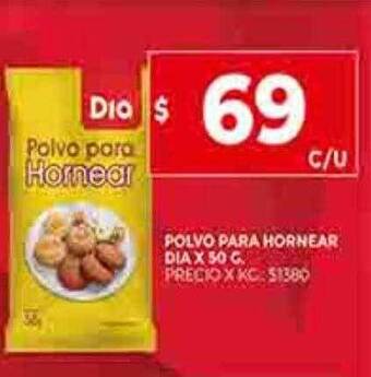 Supermercados DIA Polvo para hornear dia oferta