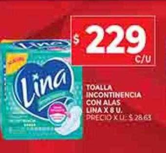 Supermercados DIA Toalla incontinencia con alas lina oferta
