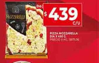 Supermercados DIA Pizza mozzarella dia oferta