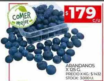 Supermercados DIA Arandanos oferta