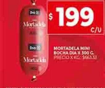 Supermercados DIA Mortadela mini bocha dia oferta