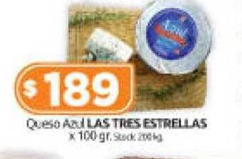 Cordiez Queso azul las tres estrellas oferta
