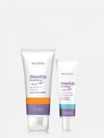 Violetta Fabiani Set exfoliante y suero hidratante para pies stand up oferta