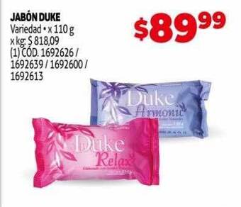 Makro Jabón duke oferta