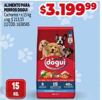 Makro Alimento para perros dogui oferta