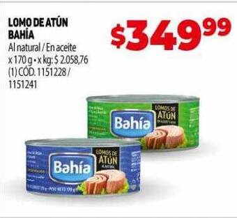 Makro Lomo de atún bahía oferta