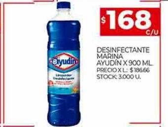 Supermercados DIA Desinfectante marina ayudín oferta