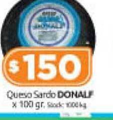 Cordiez Queso sardo donalf oferta