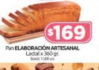 Cordiez Pan elaboración artesanal lactal oferta