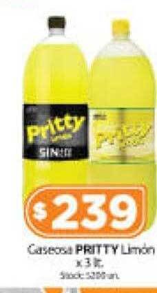 Cordiez Gaseosa pritty limón oferta