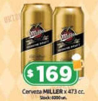 Cordiez Cerveza miller oferta