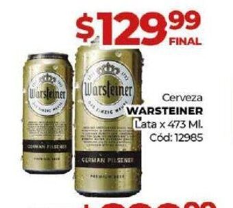 Diarco Cerveza Warsteiner oferta