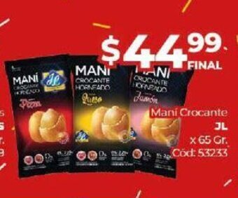 Diarco Maní Crocante JL oferta