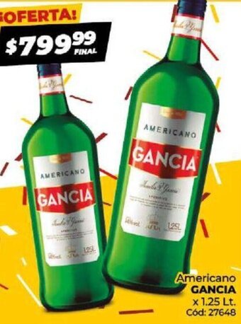 Diarco Americano Gancia oferta