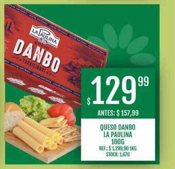 Supermercados Todo Queso danbo la paulina oferta