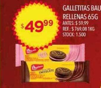 Supermercados Todo Galletitas bauducco rellenas oferta