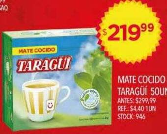 Supermercados Todo Mate cocido taragüi oferta