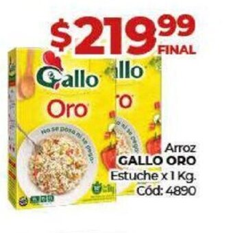 Diarco Arroz Gallo Oro oferta