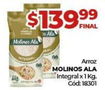 Diarco Arroz Molinos Ala oferta