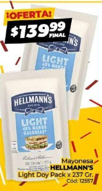 Diarco Mayonesa Hellmann's oferta
