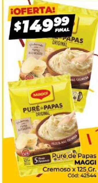 Diarco Puré de Papas Maggi oferta