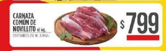 Supermercados Vea Carnaza Comun de Novillito oferta