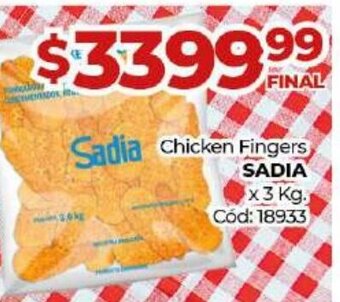 Diarco Chicken Fingers Sadia oferta