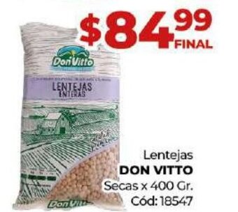 Diarco Lentejas Don Vitto oferta