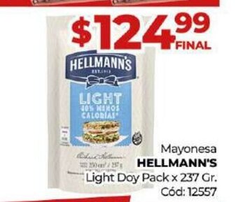 Diarco Mayonesa Hellmann's oferta
