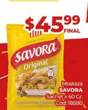 Diarco Mostaza Savora oferta