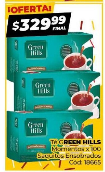 Diarco Té Green Hills oferta