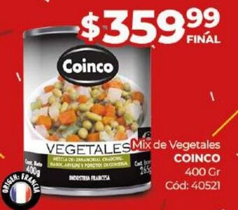 Diarco Mix de Vegetales Coinco oferta