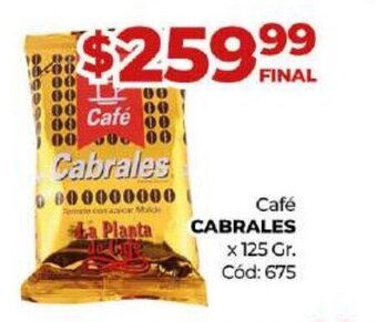 Diarco Café Cabrales oferta