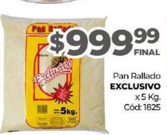 Diarco Pan Rallado Exclusivo oferta